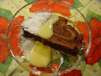 Rezept: "Premiere" Schoko-Marzipan-Stollen mit Rumrosinen Bild Nr. 2 "Premiere" Schoko-Marzipan-Stollen mit Rumrosinen - Rezept - Bild Nr. 2