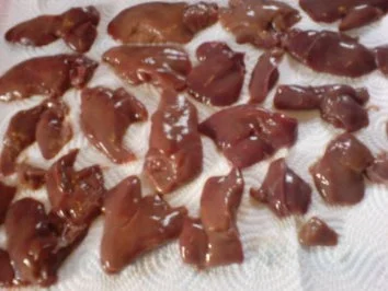 Bandnudeln in Rahmsoße mit Geflügelleber - Rezept - Bild Nr. 7