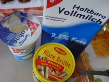 Bandnudeln in Rahmsoße mit Geflügelleber - Rezept - Bild Nr. 13