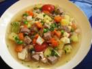 Gemüse-Eintopf mit Rindfleisch und Huhn ... - Rezept