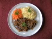 Geflügelleber mit Schmorzwiebeln - Rezept