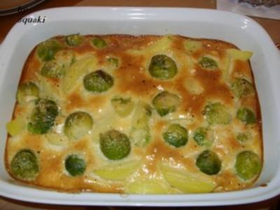 Rezept: Rosenkohl-Kartoffel-Auflauf Rosenkohl-Kartoffel-Auflauf - Rezept