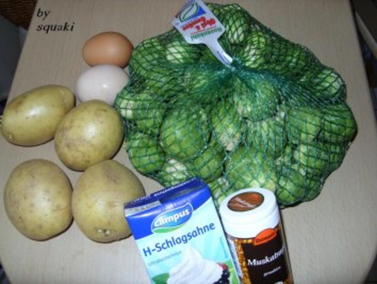 Rosenkohl-Kartoffel-Auflauf - Rezept - Bild Nr. 2