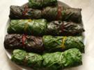 Mangold- Fisch- Rouladen - Rezept
