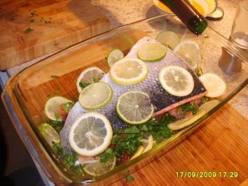 Rezept: Mediterran gefüllter Lachs Bild Nr. 7 Mediterran gefüllter Lachs - Rezept - Bild Nr. 7