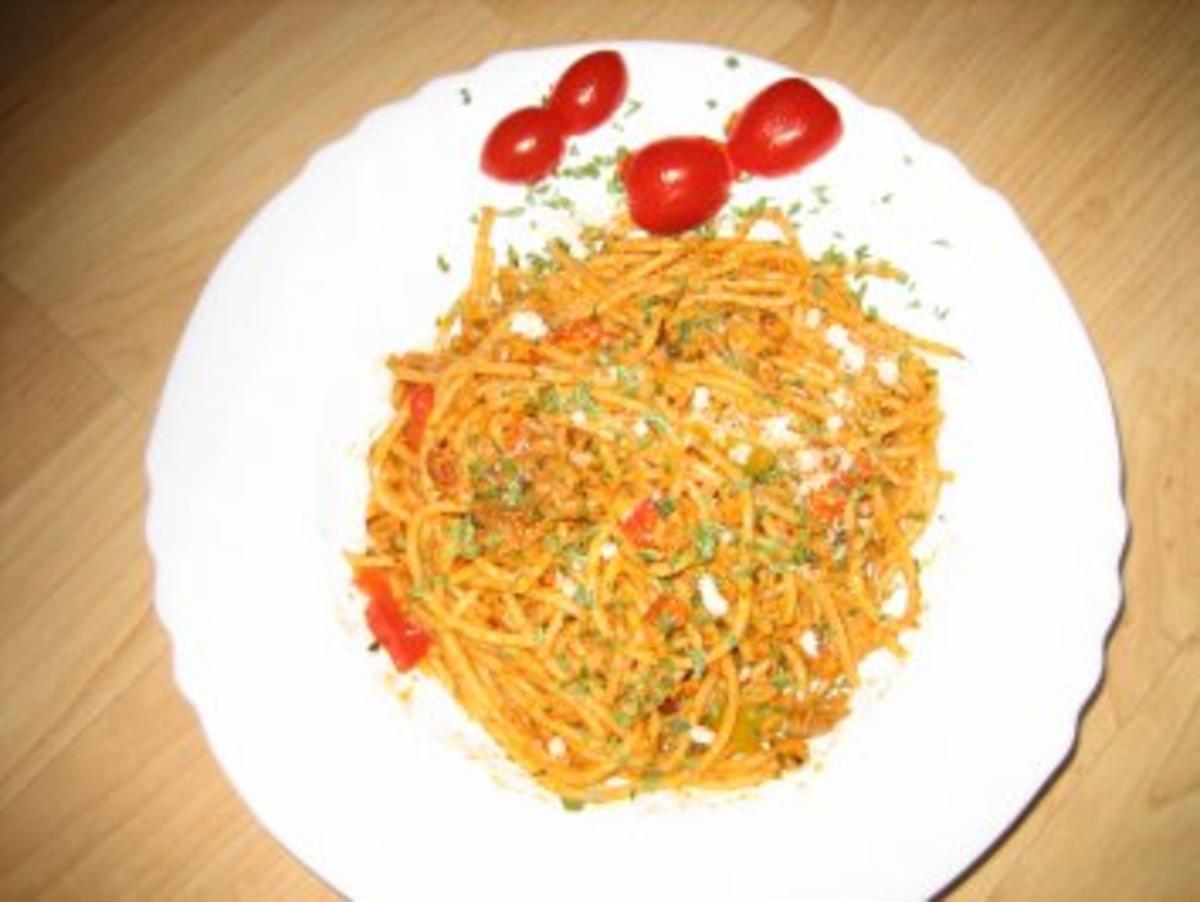 spaghetti ala anita - Rezept