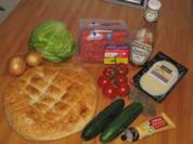 Riesenhamburger - Rezept