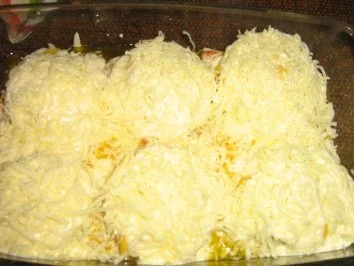 Curryschnitzel mit Ananas und Mango - überbacken an Bulgur - Rezept - Bild Nr. 8