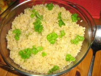 Curryschnitzel mit Ananas und Mango - überbacken an Bulgur - Rezept - Bild Nr. 11