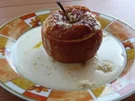 Dessert: Bratapfel gefüllt mit Rosinen und Mandeln - Rezept