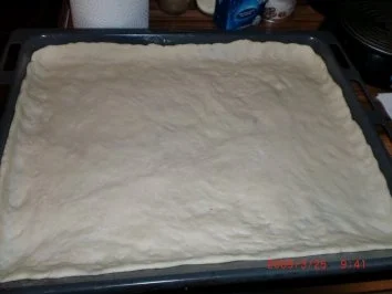 Rezept: Snack: Zwiebel-Knoblauch-Speckkuchen Bild Nr. 5 Snack: Zwiebel-Knoblauch-Speckkuchen - Rezept - Bild Nr. 5