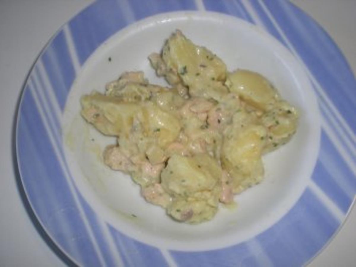 Lachspfanne mit Lachs und Zwiebel Rezept von katjuscha1990