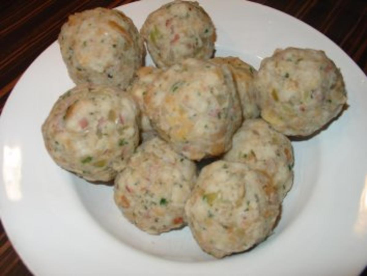 Rahmschwammerl mit Semmelknödel - Rezept - Bild Nr. 5