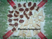 Kleingebäck  Baumkuchenspitzen - Rezept