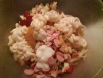 Mein Nudelsalat..auf die Schnelle - Rezept - Bild Nr. 4