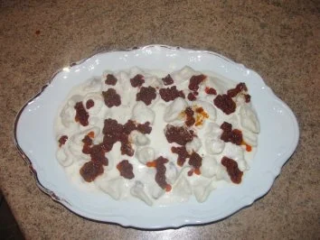 Rezept: MANTI - Tortellinis mal etwas anders, nämlich türkisch Bild Nr. 5 MANTI - Tortellinis mal etwas anders, nämlich türkisch - Rezept - Bild Nr. 5