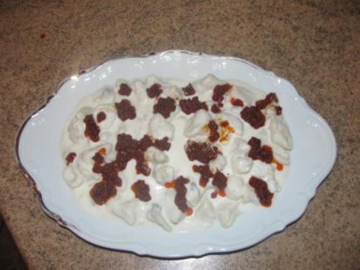 MANTI Tortellinis mal etwas anders, nämlich türkisch - 124 kcal/100g