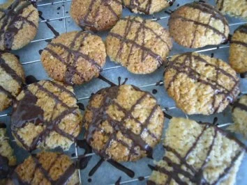 Weihnachtsplätzchen (Haferflockenkekschen) - Rezept