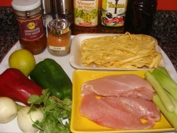 Rezept: Nudeln - Asia Nudelsalat - Bild Nr. 3 Nudeln - Asia Nudelsalat - - Rezept - Bild Nr. 3