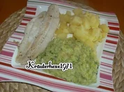 Rezept: Pangasiusfilet mit Rahmwirsing und Salzkartoffeln Pangasiusfilet mit Rahmwirsing und Salzkartoffeln - Rezept