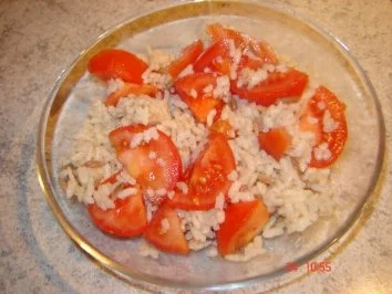 Tomaten-Reis Salat - Rezept