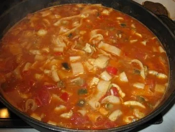 Rezept: Arroz con sabor - Reispfanne mit spanischem Touch Bild Nr. 2 Arroz con sabor - Reispfanne mit spanischem Touch - Rezept - Bild Nr. 2