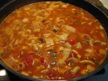 Rezept: Arroz con sabor - Reispfanne mit spanischem Touch Bild Nr. 3 Arroz con sabor - Reispfanne mit spanischem Touch - Rezept - Bild Nr. 3