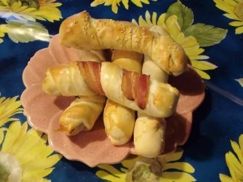 Würstchen im Teig - Rezept