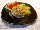 Überbackenes Lachsfilet - Rezept