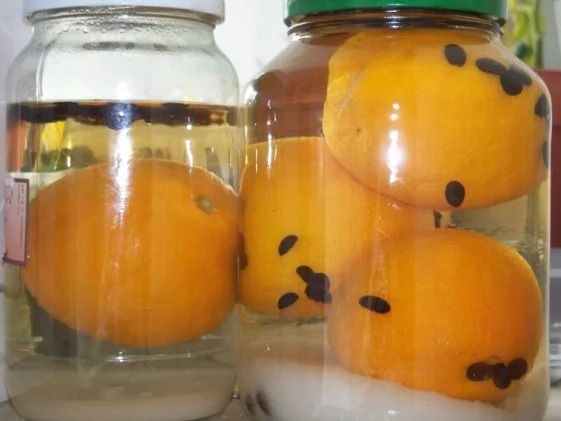 Rezept: Orangen-Brandy Bild Nr. 3 Orangen-Brandy - Rezept - Bild Nr. 3