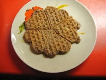 Apfel - Schokowaffeln - Rezept