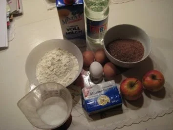 Apfel - Schokowaffeln - Rezept - Bild Nr. 2