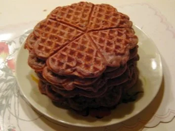 Apfel - Schokowaffeln - Rezept - Bild Nr. 7