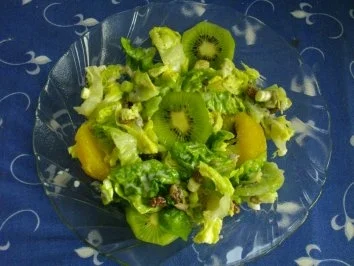 Rezept: Wintersalat mit Kürbiskernöl Bild Nr. 3 Wintersalat mit Kürbiskernöl - Rezept - Bild Nr. 3