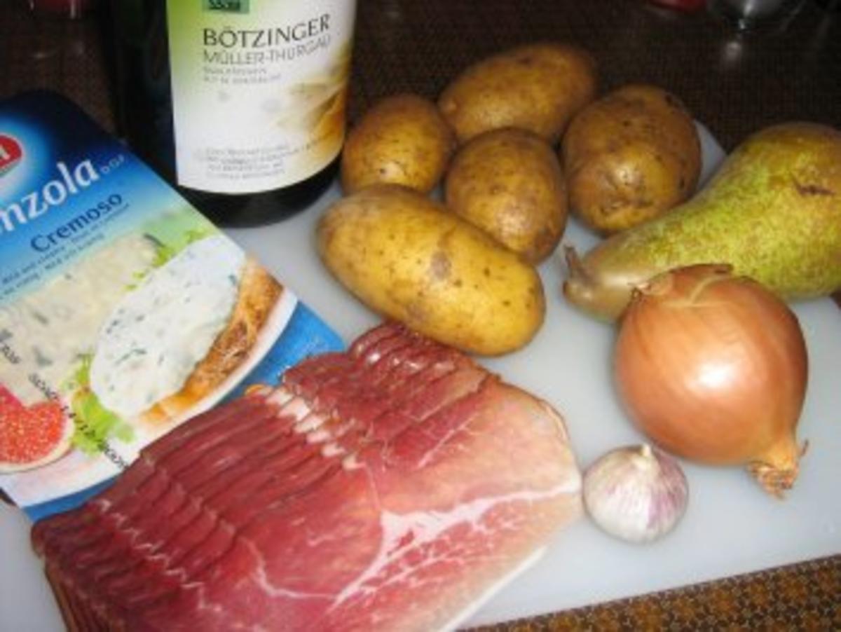 Kartoffel-Birnen-Auflauf mit Gorgonzola - Rezept - Bild Nr. 2