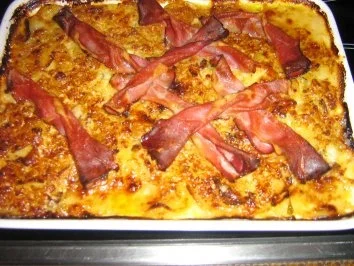 Kartoffel-Birnen-Auflauf mit Gorgonzola - Rezept - Bild Nr. 8