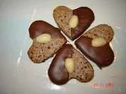 Mandelherzen - Rezept