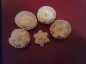 Pralinen: Sterne der Karibik (Pina Colada Sterne) - Rezept