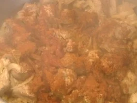 Szegediner Gulasch mit Kartoffel - Kresse - Pürree - Rezept - Bild Nr. 3