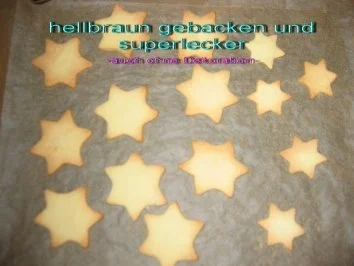 Weihnachten kann kommen - Schnelle Kekse nach "OMA Nannis Art" 1 - 2 - 3 - Rezept