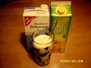 Milchmix "apple touch" - Rezept
