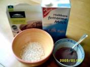 Blitz-Haferbrei Schoko - Rezept