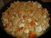 chinesische Brat - Reis - Pfanne - Rezept