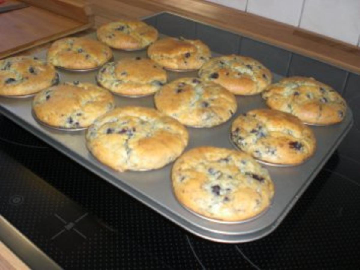 Heidelbeer-Muffins - Rezept mit Bild - kochbar.de