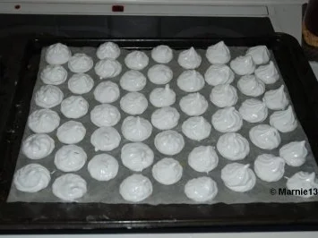 Baiser     - Resteverwertung Eiweiss- - Rezept