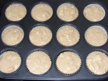Kleingebäck - Weihnachtliche Birnenmuffins - Rezept - Bild Nr. 2