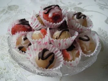 Orange - Marzipan - Kugeln - Rezept