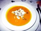 Kürbiscremesuppe einmal total anders:-) - Rezept