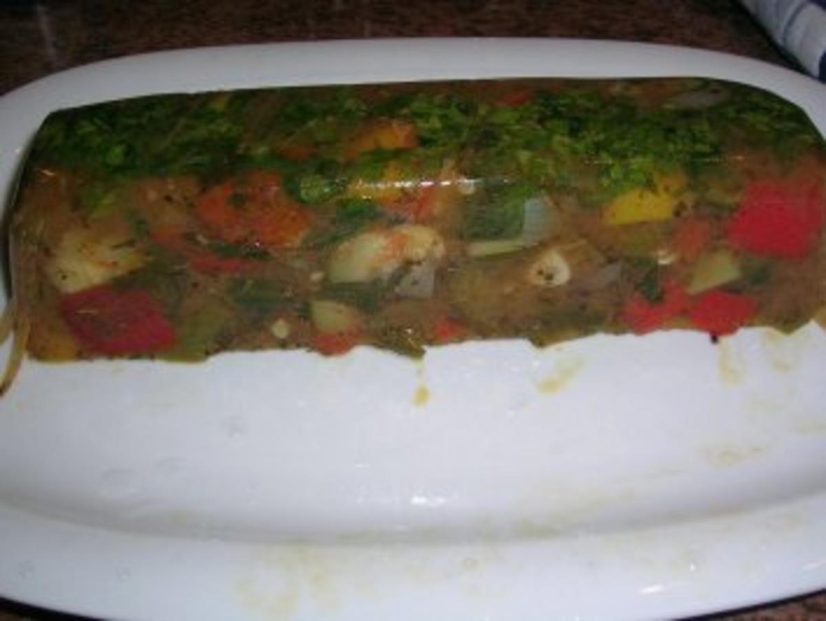 Ratatouille Terrine mit gebratenem Lammfilet - VORSPEISE - unser Essen zum 1. Advent - Rezept - Bild Nr. 5