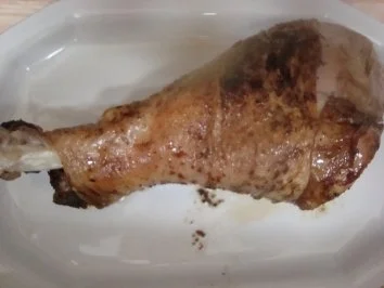 Geflügelgerichte: Putenkeule - Rezept